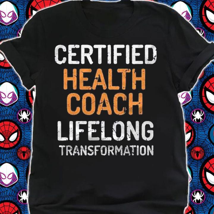 Certified Health Coach Lover Health Coaching Shirt