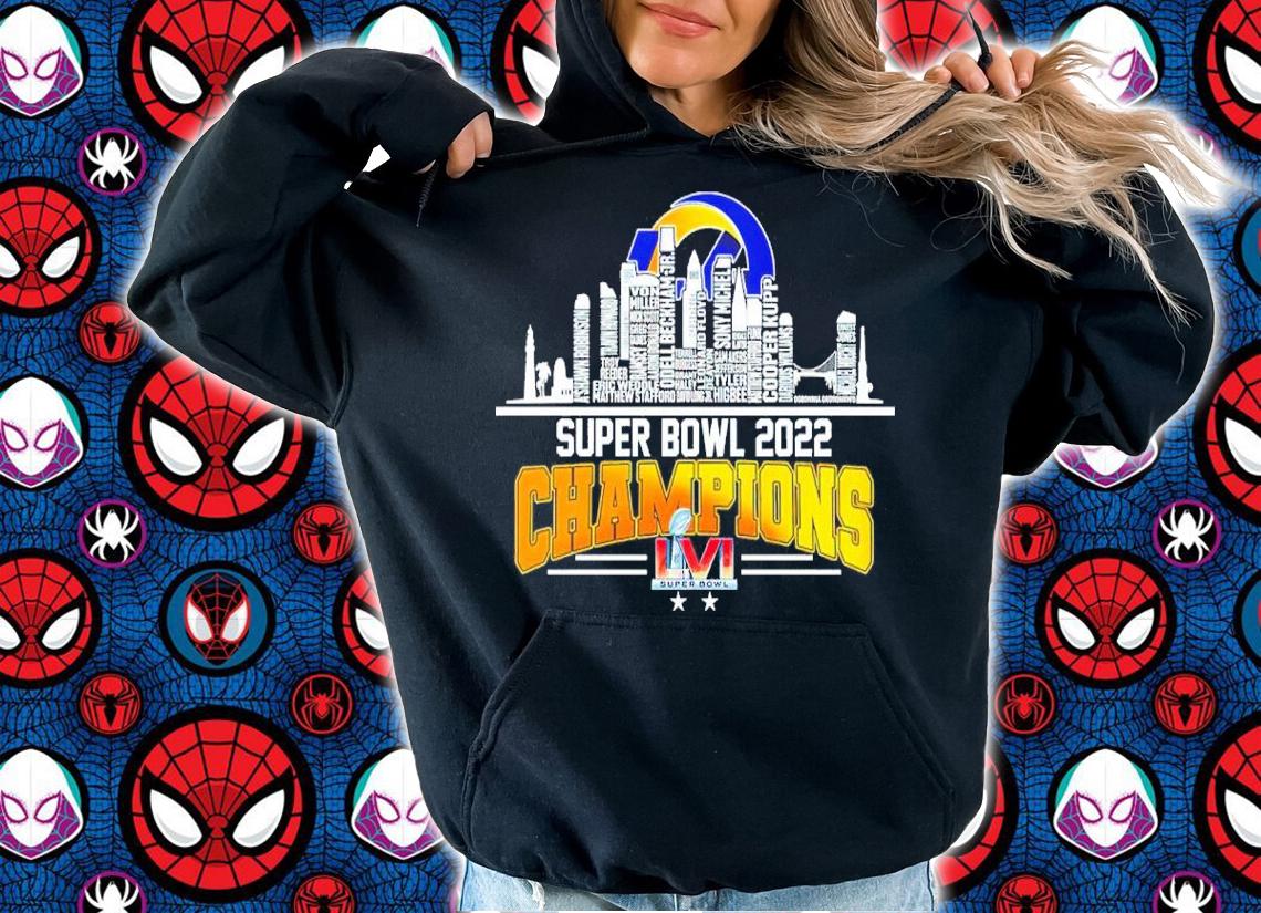 Los Angeles Rams Super Bowl 2022 Champions Shirt hoodie