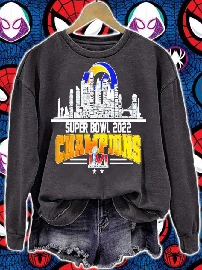 Los Angeles Rams Super Bowl 2022 Champions Shirt sweatshirt