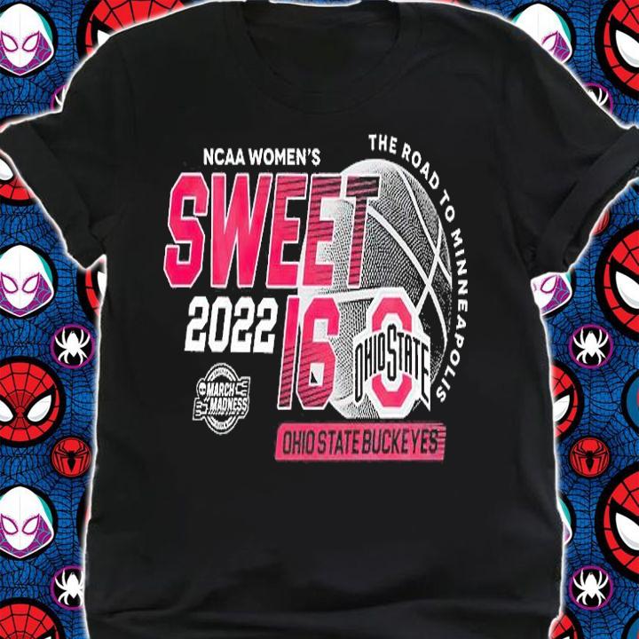 Ohio State Buckeyes NCAA Women's Basketball Sweet 16 T-Shirt shirt