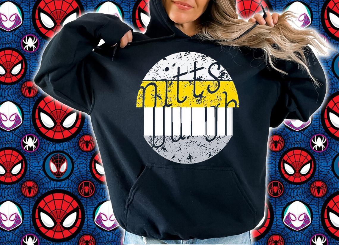 Pittsburgh Retro Fan Throwback Design T-Shirt hoodie