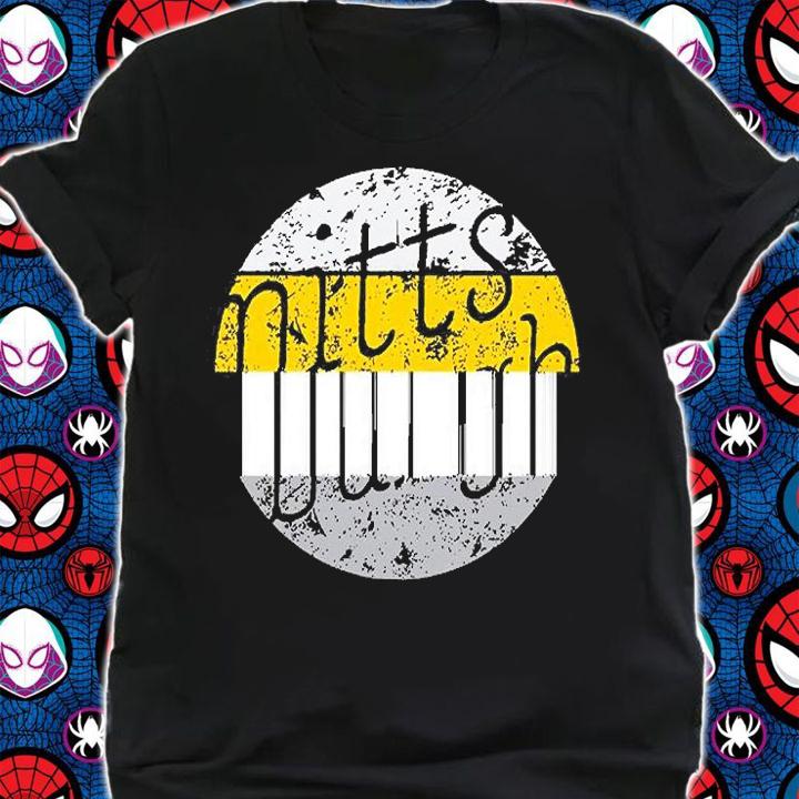 Pittsburgh Retro Fan Throwback Design T-Shirt shirt