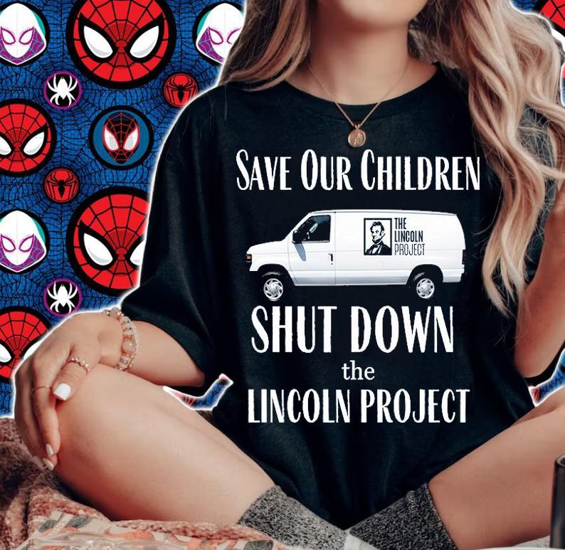 Save Our Childen Shut Down The Lincoln Project T-Shirt