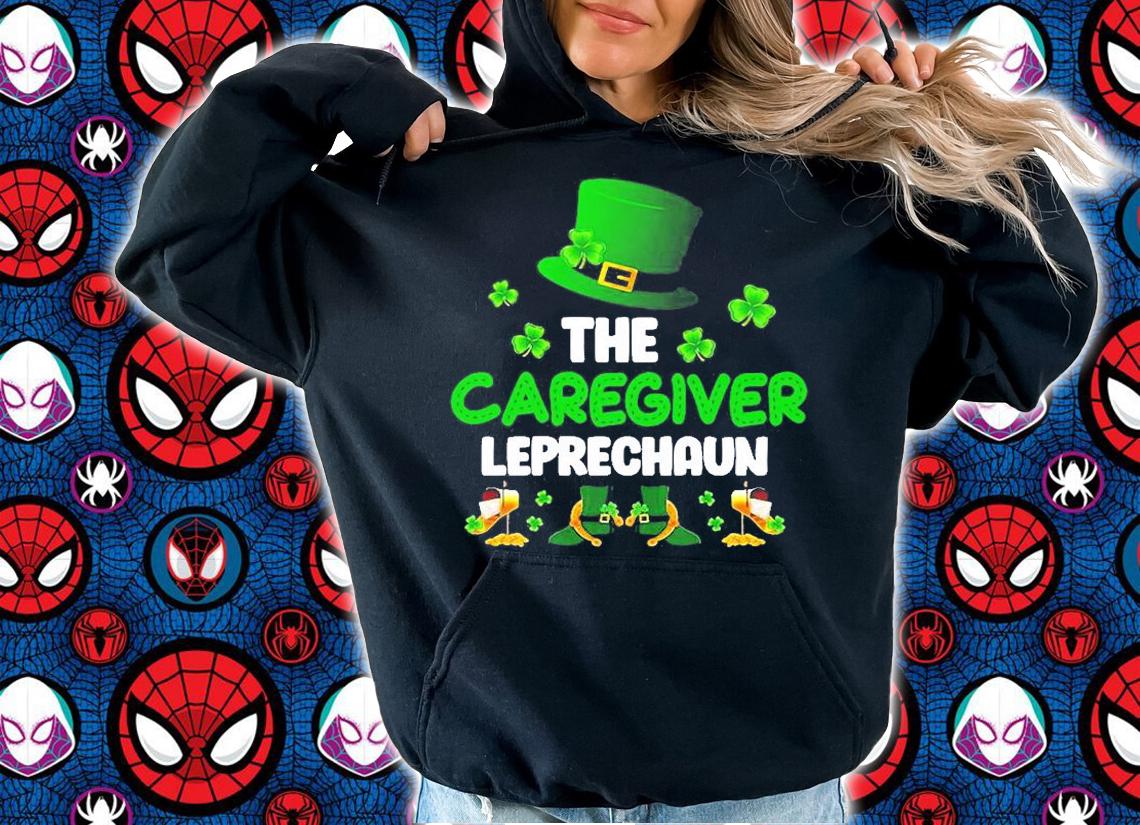 The Caregiver Leprechaun Happy St Patricks Day 2022 T-Shirt