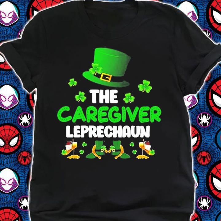 The Caregiver Leprechaun Happy St Patricks Day 2022 T-Shirt