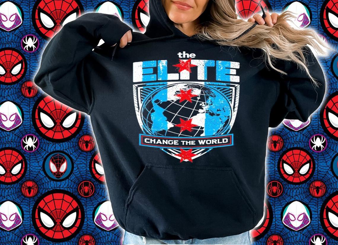 Chicago Flag The Elite Change The World shirt hoodie