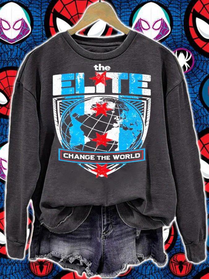 Chicago Flag The Elite Change The World shirt sweatshirt