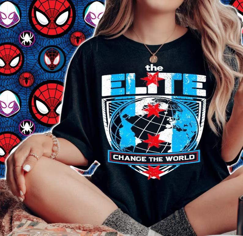 Chicago Flag The Elite Change The World shirt woman shirt