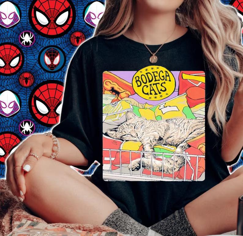 Chips Bodega Cats Shirt woman shirt
