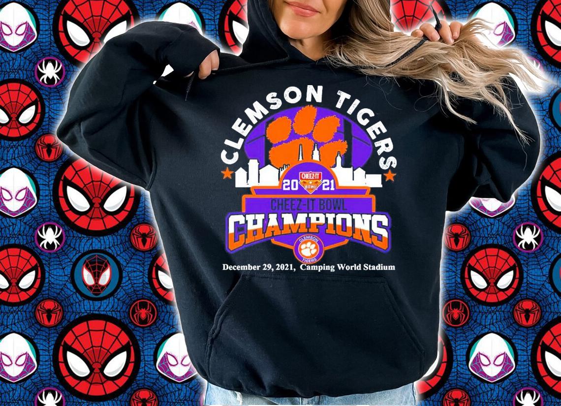 Clemson Tigers 2021 Cheez-It Bowl Champions December 29 2021 Shirt