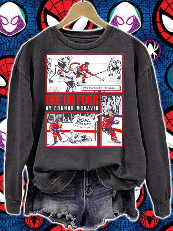Connor Mcdavid One On Four Shirt sweatshirt