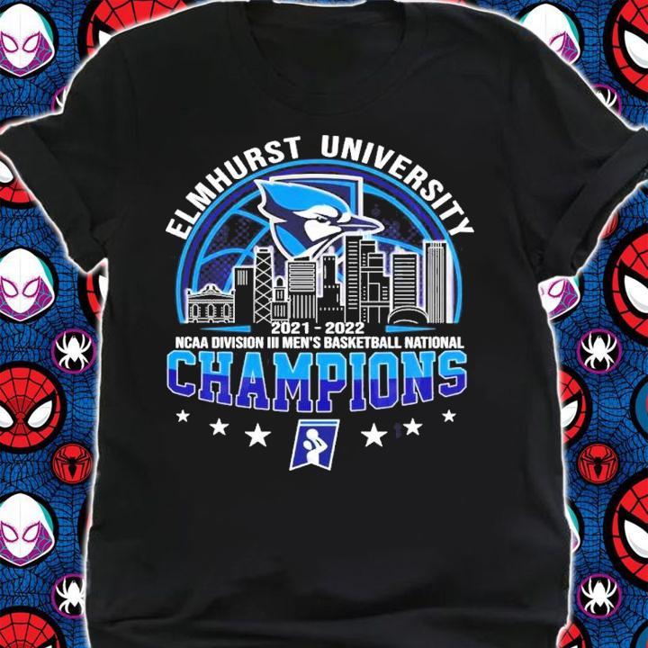 Elmhurst University 2NCAA Division III Men's Basketball National Champions 2021-2022 Shirt shirt