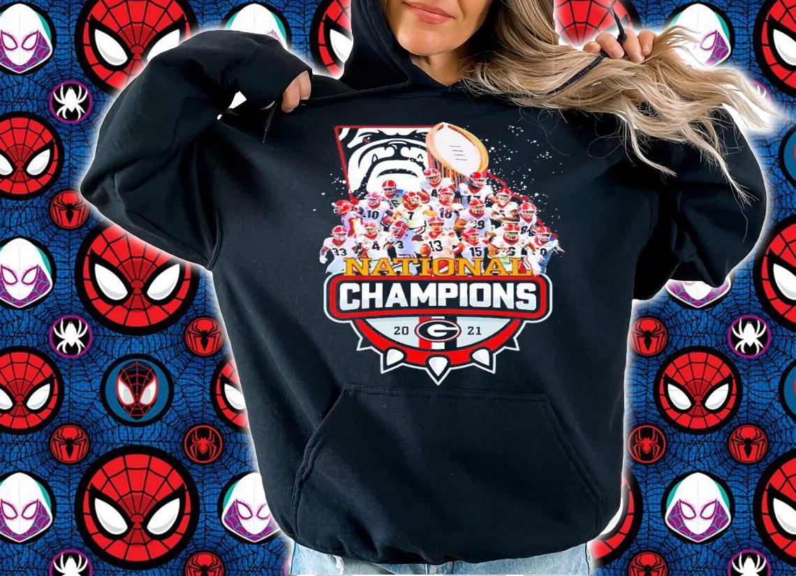 Georgia Bulldogs National Champions 2021 shirt hoodie
