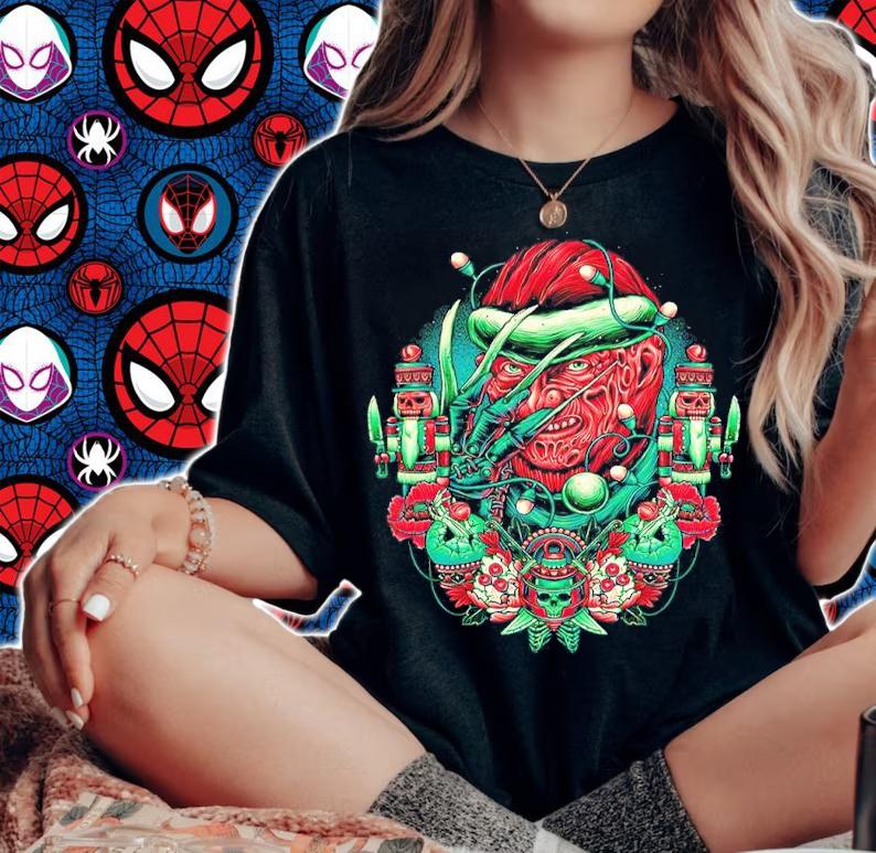Horror Holidays At Elm Street Shirt woman shirt