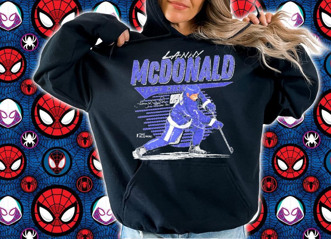 Lanny McDonald Toronto Comet Hockey Signatures Shirt hoodie