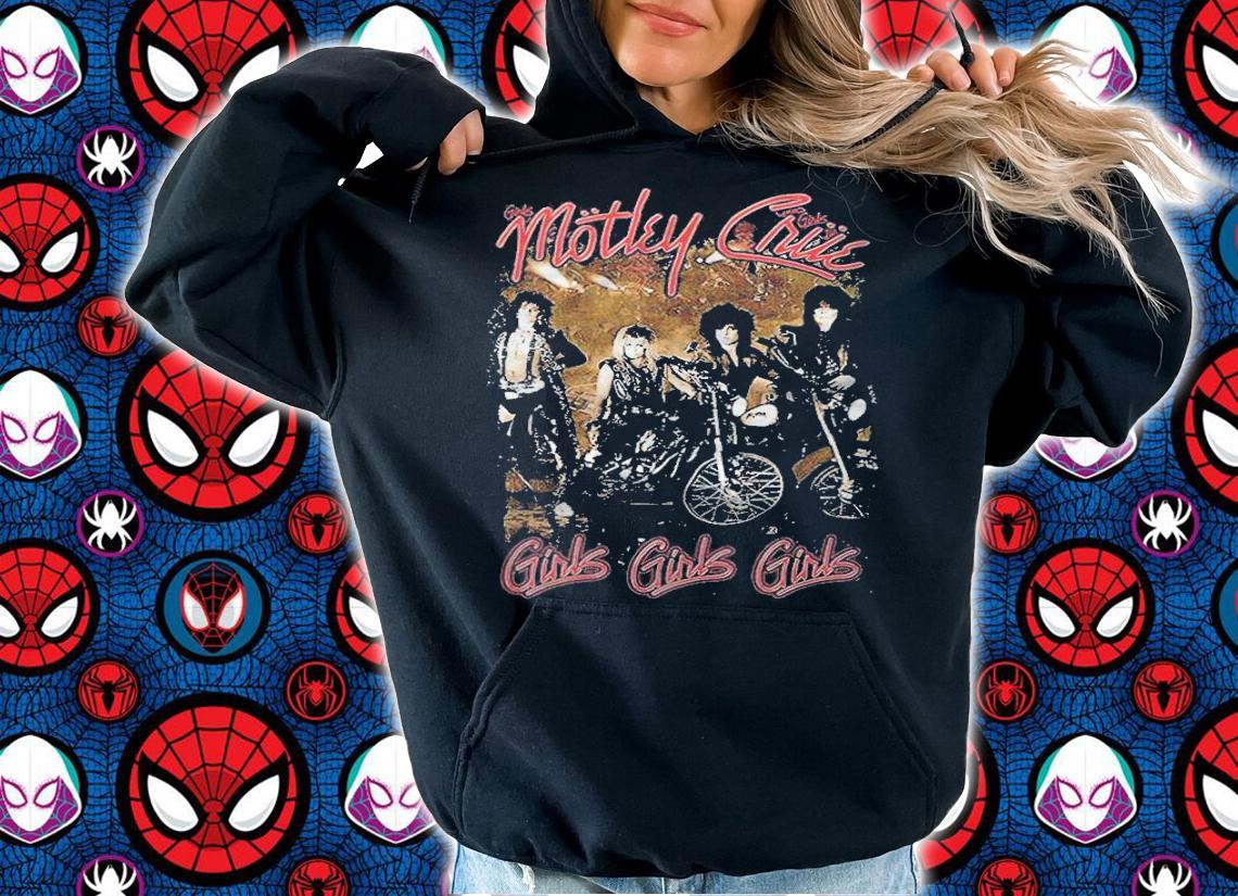 Perfect Coll Motley Crue girls girls girls T-shirt hoodie