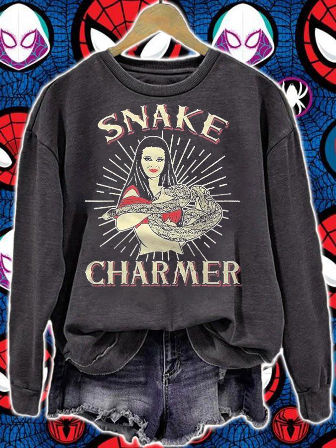 Snake Charmer Circus Party Shirt  Snake Lover Gift Circus Shirt sweatshirt