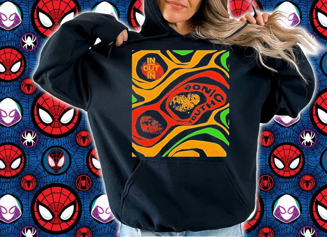 Sonic Youth Merch Spiral In Out In T-Shirt hoodie
