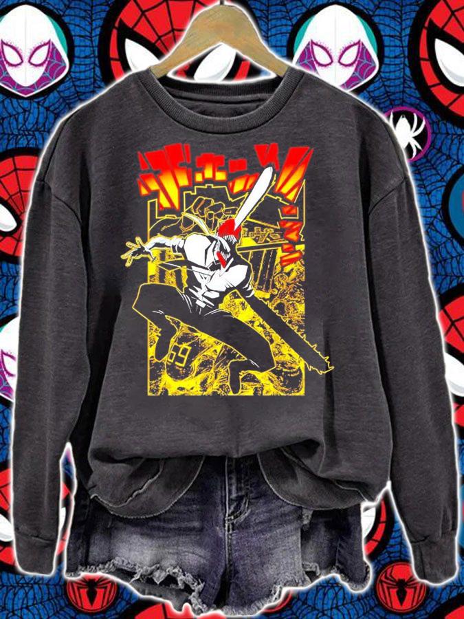 Chainsawman shirt, sweater hoodie and tank top sweatshirt
