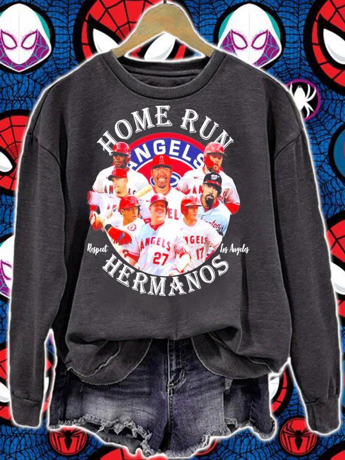 Home Run Hermanos Los Angeles Angels shirt sweatshirt