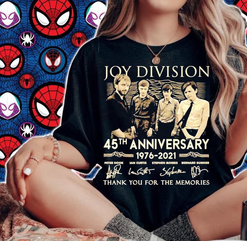 Joy Division 45th anniversary 1976-2021 signature thank you for the memories shirt-standard-scale-4_00x woman shirt
