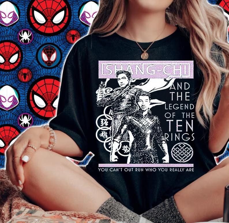 Marvel Studios Shang-Chi And The Legend Of The Ten Rings Father Son Duo T-shirt woman shirt
