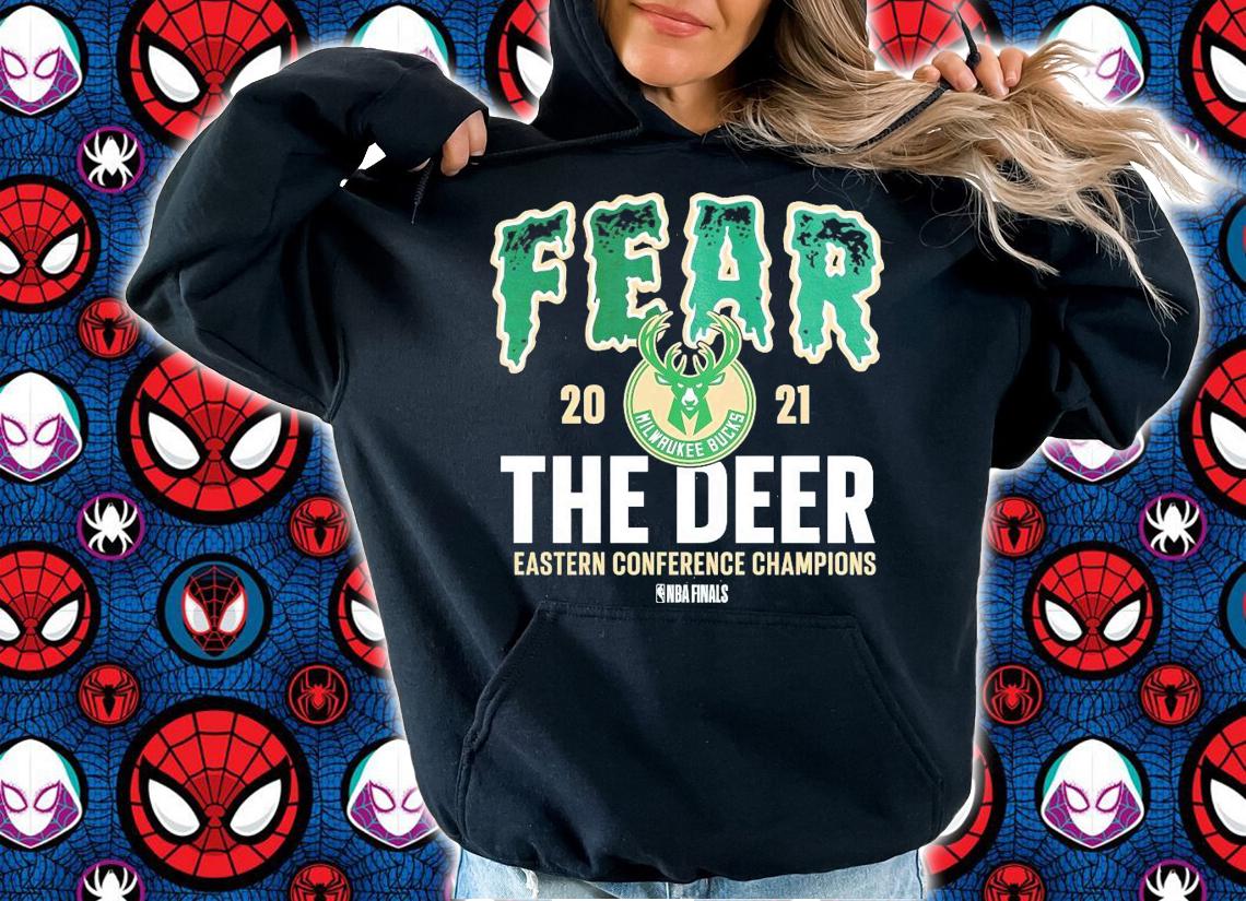 Milwaukee Bucks Fear The Deer 2021 Eastern Conference Champions shirt