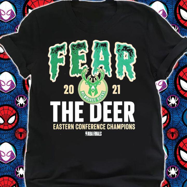 Milwaukee Bucks Fear The Deer 2021 Eastern Conference Champions shirt
