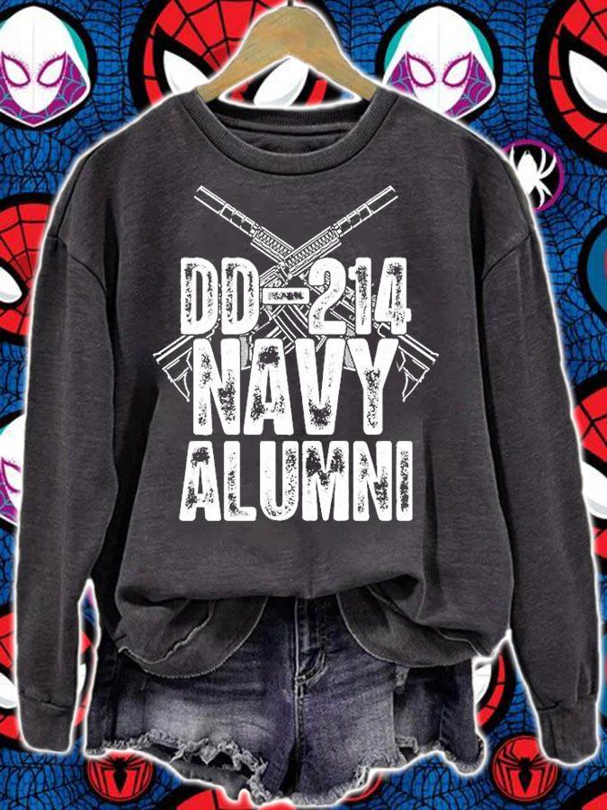 DD 214 Navy Alumni Veterans Day T-Shirt sweatshirt