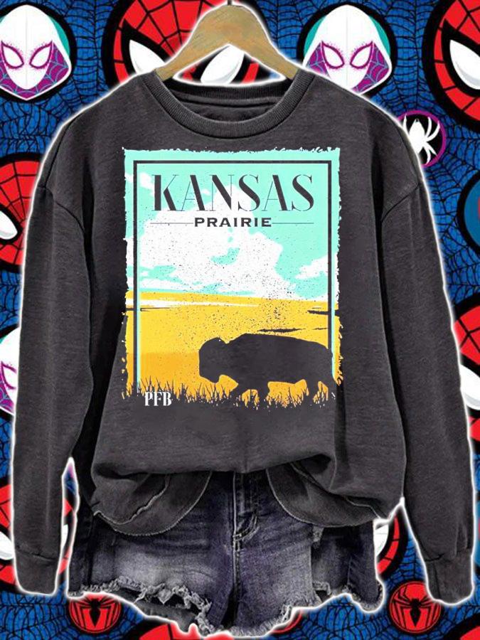 Kansas Prairie shirt, sweater hoodie and tank top sweatshirt
