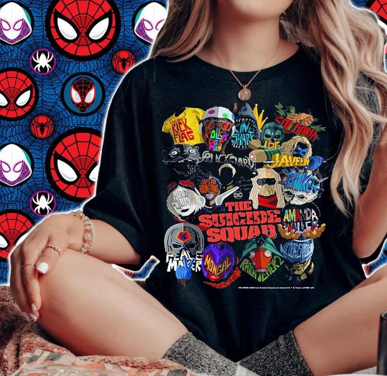 The Suicide Squad The Whole Squad shirt woman shirt
