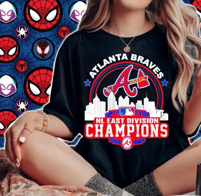 Atlanta Braves NL East Division Champion logo shirt