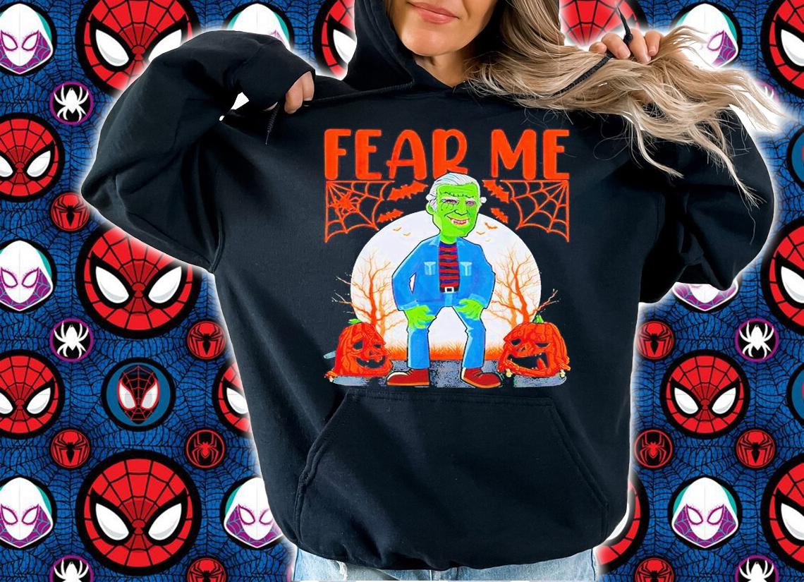Biden Vampire Halloween fear me T-shirt hoodie