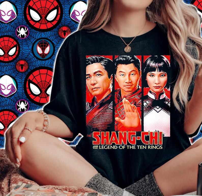 Marvel Studios Shang-Chi And The Legend Of The Ten Rings The Family T-shirt woman shirt