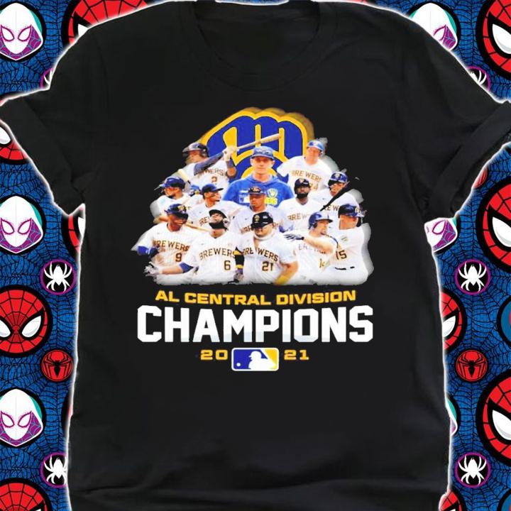 Milwaukee Brewers Al Central Division Champions 2021 shirt shirt