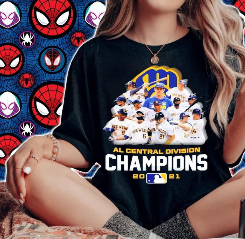 Milwaukee Brewers Al Central Division Champions 2021 shirt woman shirt