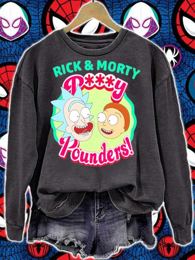 Rick and Morty Pussy Pounders t-shirt sweatshirt
