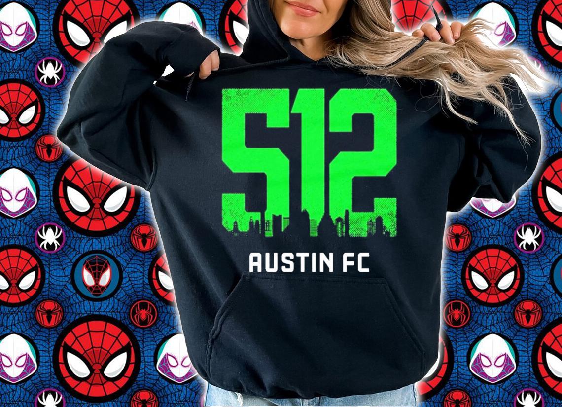 512 Austin FC Austin MLS shirt