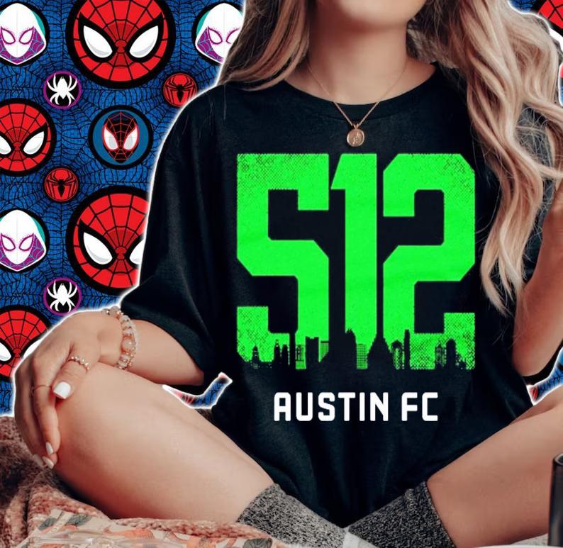 512 Austin FC Austin MLS shirt