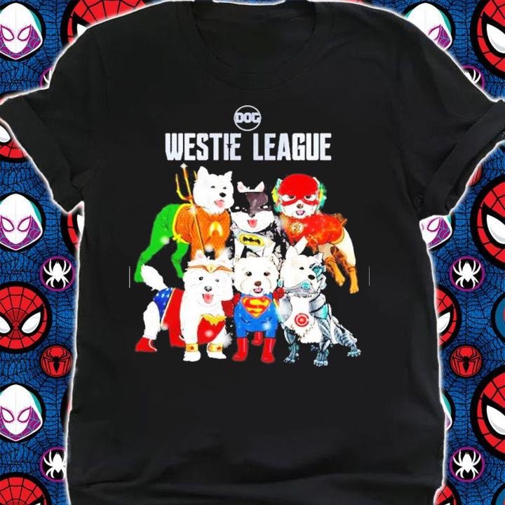 Dog Westie League Marvel dog shirt shirt