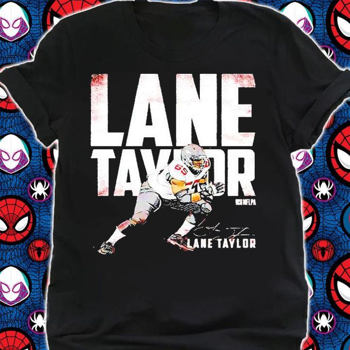 Houston Texans Lane Taylor signature T-shirt shirt