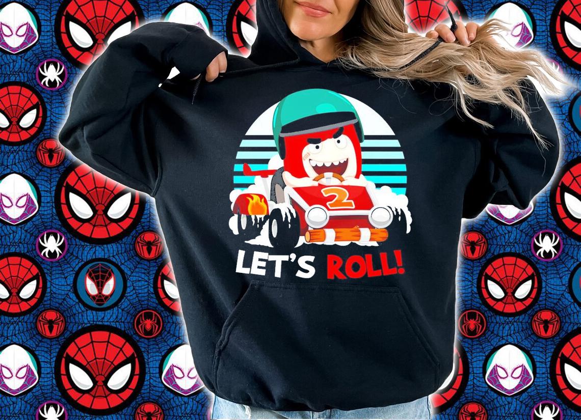 Let's Roll racing vintage shirt