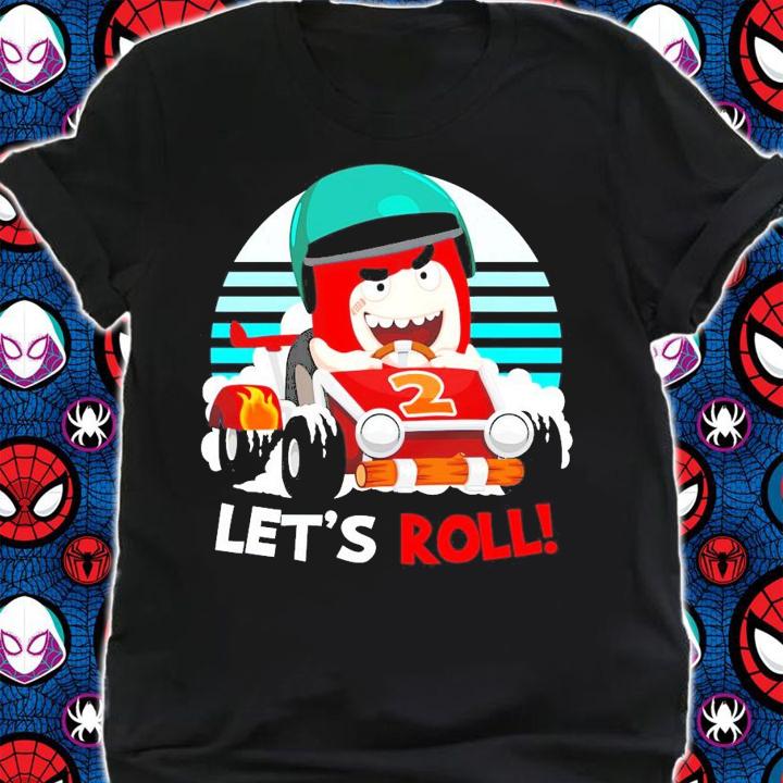 Let's Roll racing vintage shirt