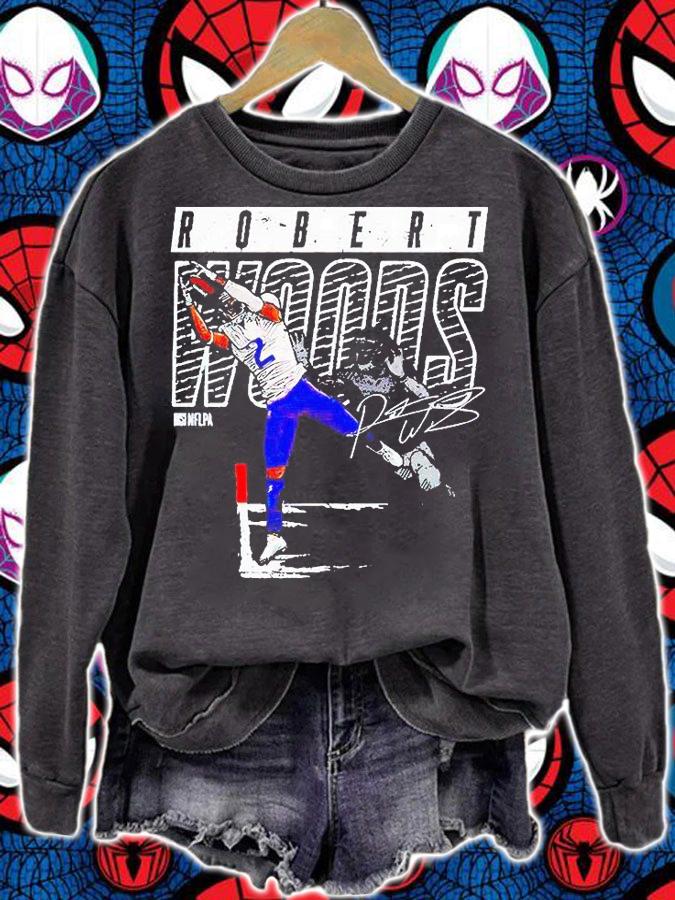 Los Angeles Rams Robert Woods toe-tap signature T-shirt sweatshirt