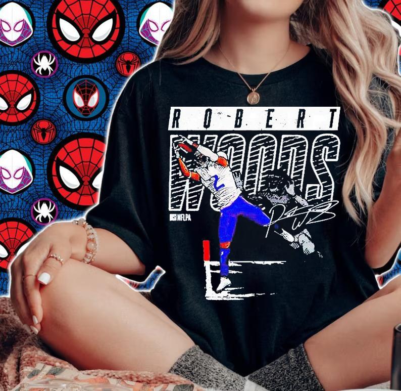 Los Angeles Rams Robert Woods toe-tap signature T-shirt woman shirt