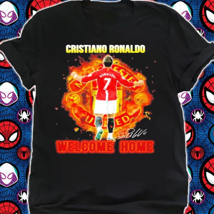 Manchester United Cristiano Ronaldo welcome home signature shirt
