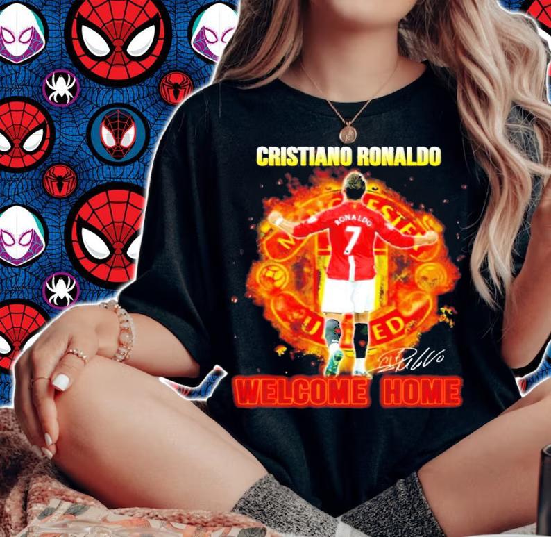 Manchester United Cristiano Ronaldo welcome home signature shirt