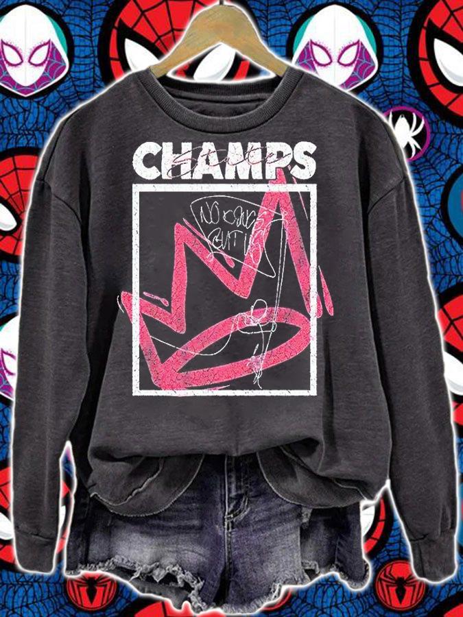 State champs living proof champs crown T-shirt sweatshirt