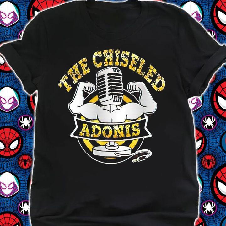 The Chiseled Adonis logo T-shirt shirt