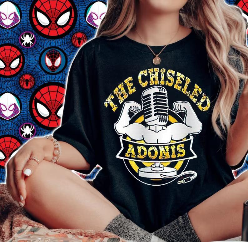 The Chiseled Adonis logo T-shirt woman shirt